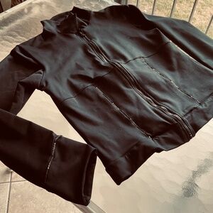 Black stylish sports set